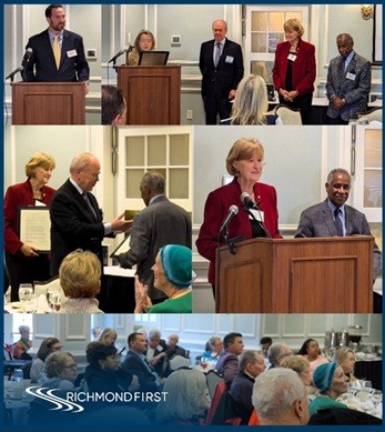 Leadership award ceremony picture